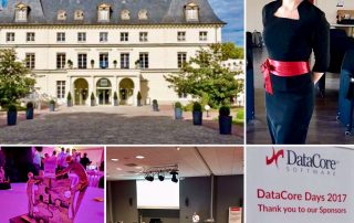 les hotesses Agence Elegance hôtesses pour les Datacoredays au domaine de Fremigny